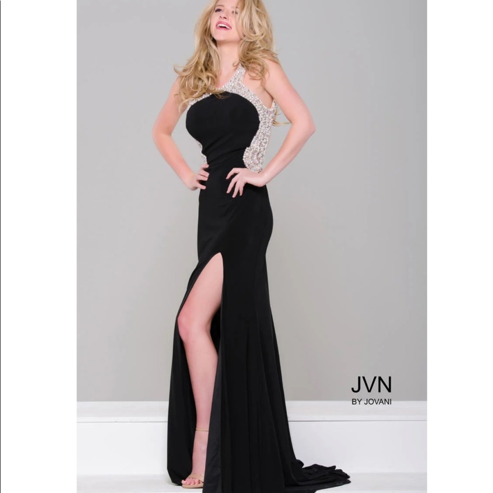 Black Jovani prom dress